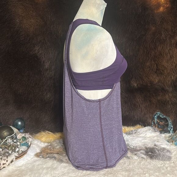 Lululemon Purple Racerback Tank Top 4 (5165) - Picture 3 of 5
